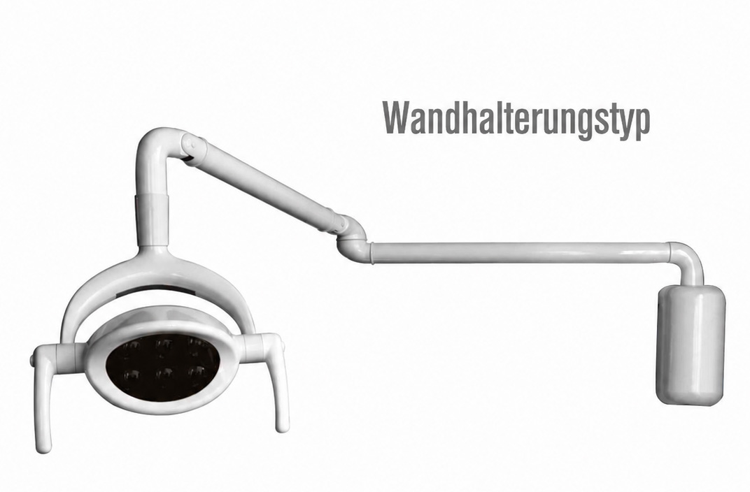KY&reg; P106A 28W OP-Leuchte f&uuml;r Dentalbereich 9 LED Lampe (an der Wand montiert)